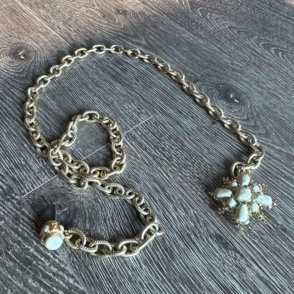 St, John Gold Chain Belt